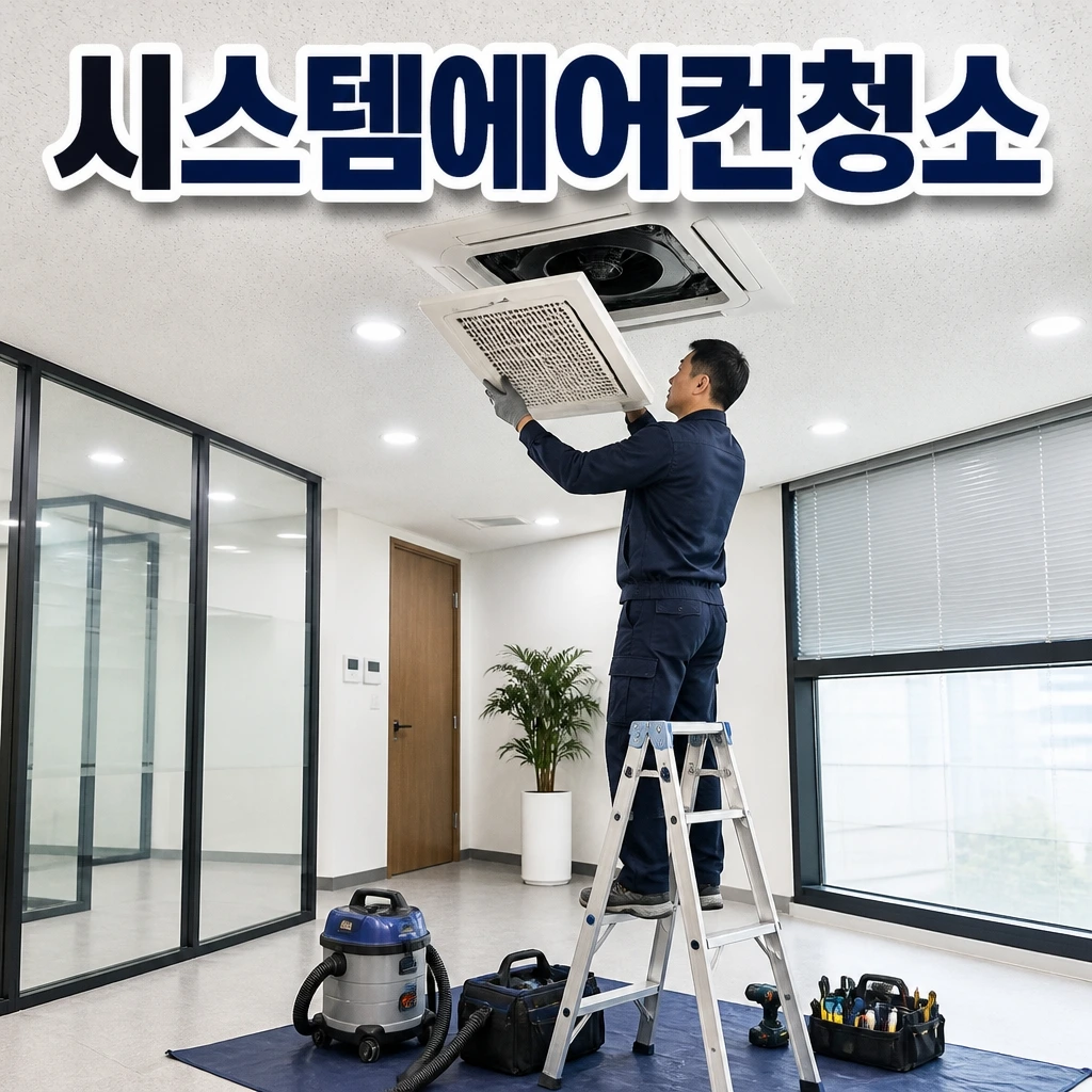 강원특별자치도 청소업체추천 - 시스템에어컨청소 관련 상담 안내 이미지