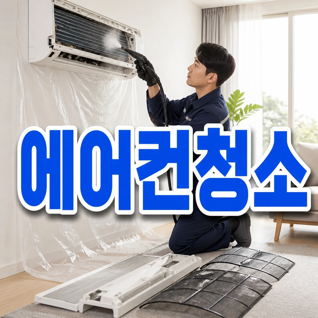 경기도 청소업체추천 - 에어컨청소 관련 상담 안내 이미지