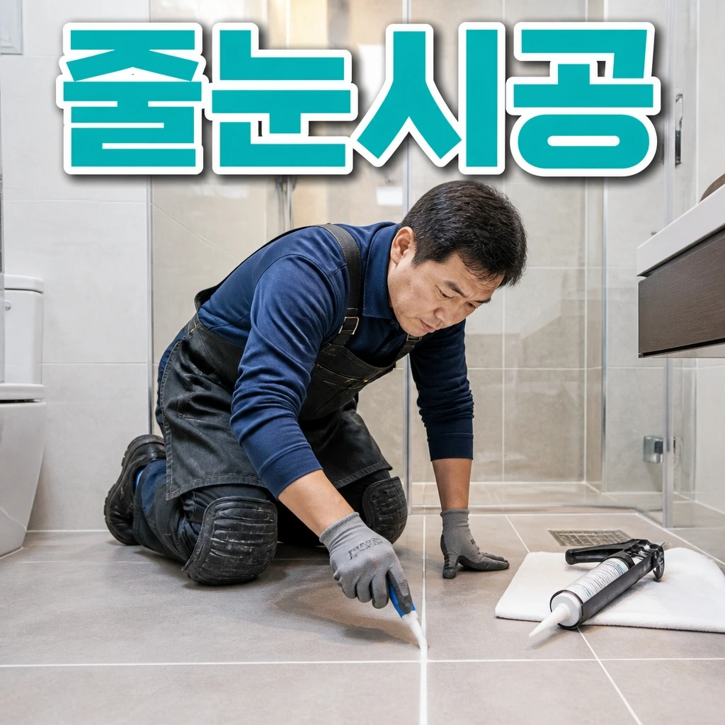 경상북도 청소업체추천 - 줄눈시공 관련 상담 안내 이미지