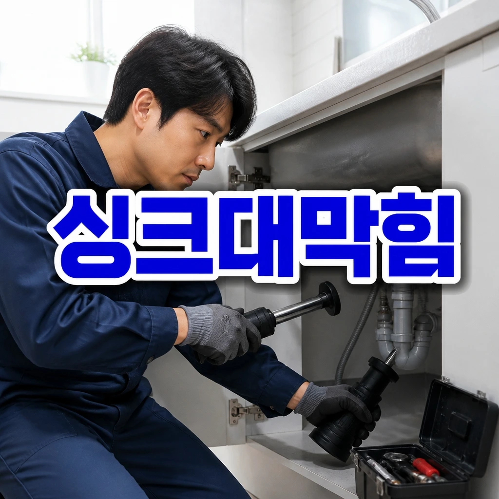 대전광역시 누수탐지비교 - 싱크대막힘 관련 상담 안내 이미지